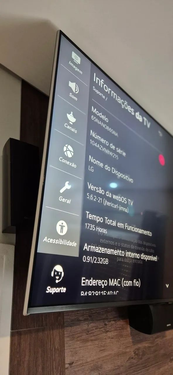 Smart tv LG 65 nanocell - Foto 5