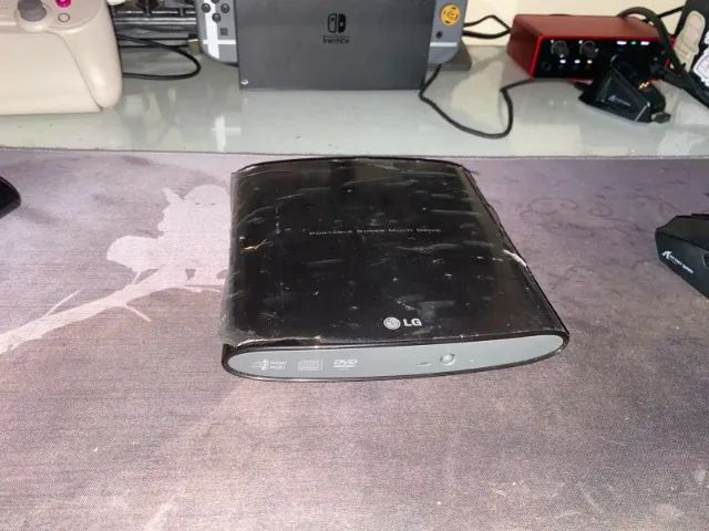 Driver Externo Lg Gravador E Leitor De Cd Dvd Gp08nu20 (Usado) - Foto 3
