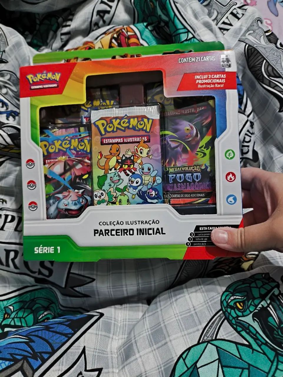 Pokemon caixa parceiro inicial serie 1