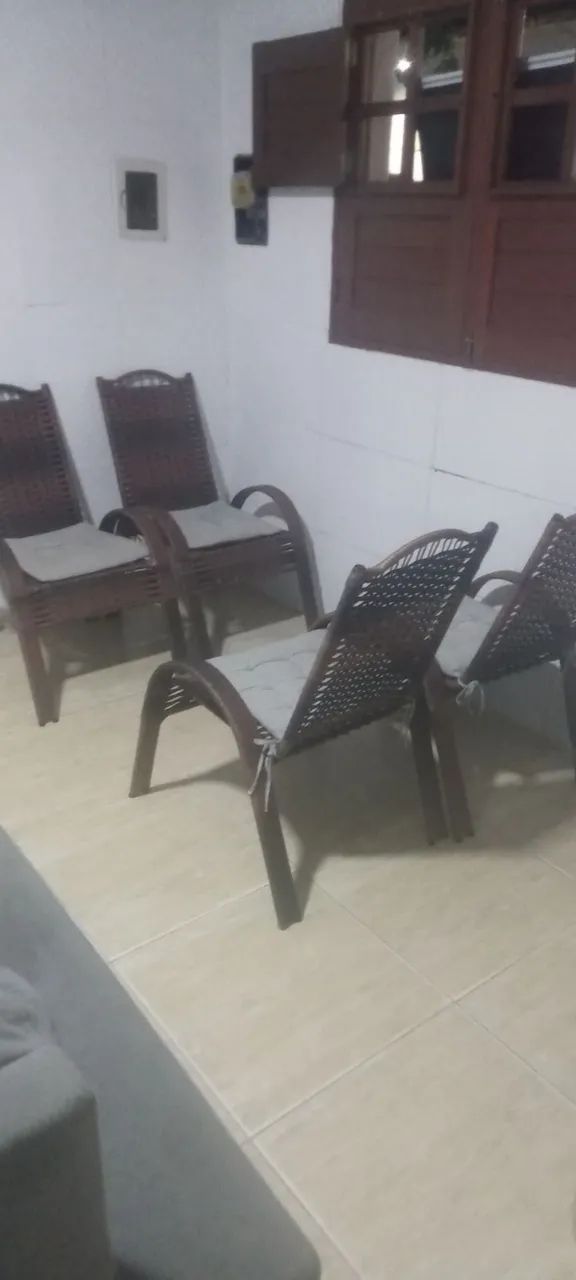 Conjunto de terraço com centro 
