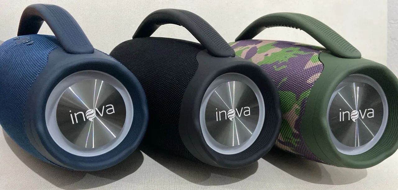 Caixa de Som portátil RGB Inova  - Foto 4