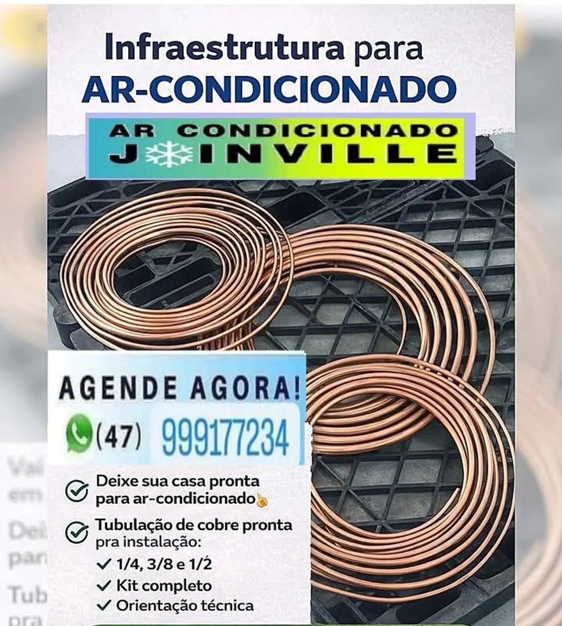 Infraestrutura de ar condicionado 
