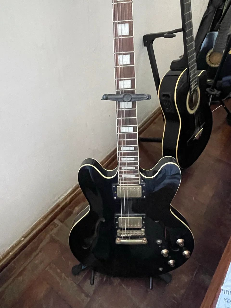 Guitarra semi acústica benson - Foto 3