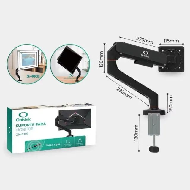 Braço Articulado para Monitor