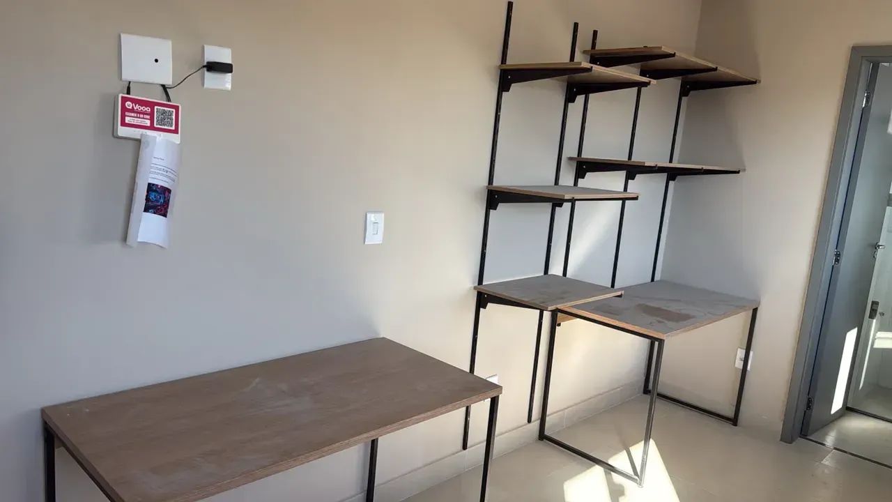 Studio com elevador e planejados 20m²  a poucos passos da UFABC - Foto 3