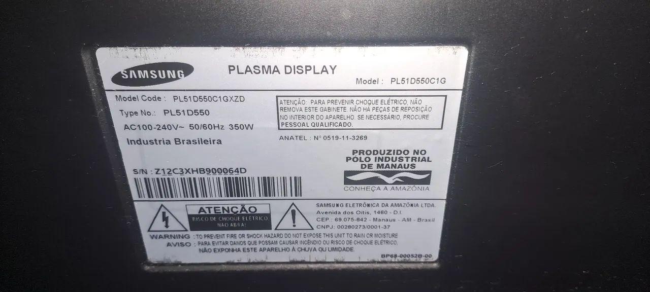 TV Samsung 3D Plasma 51" - Foto 2