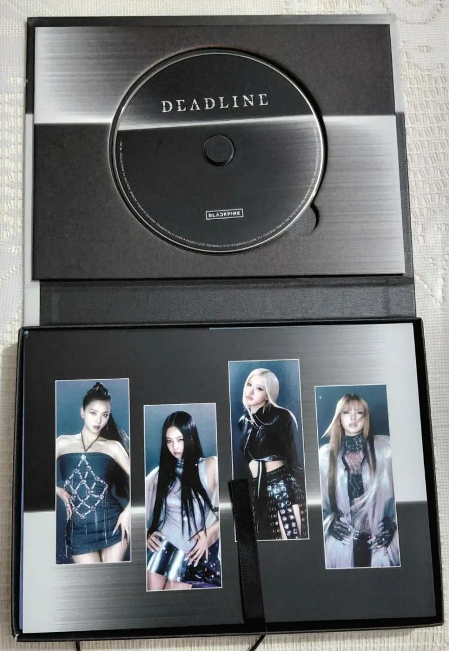 Blackpink Mini Album DEADLINE Gray ver (Versão Cinza)