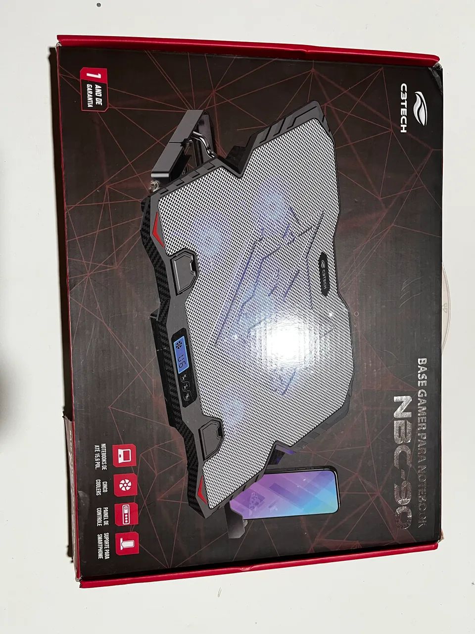 Base Gamer Para Notebook NBC-90 - Foto 2