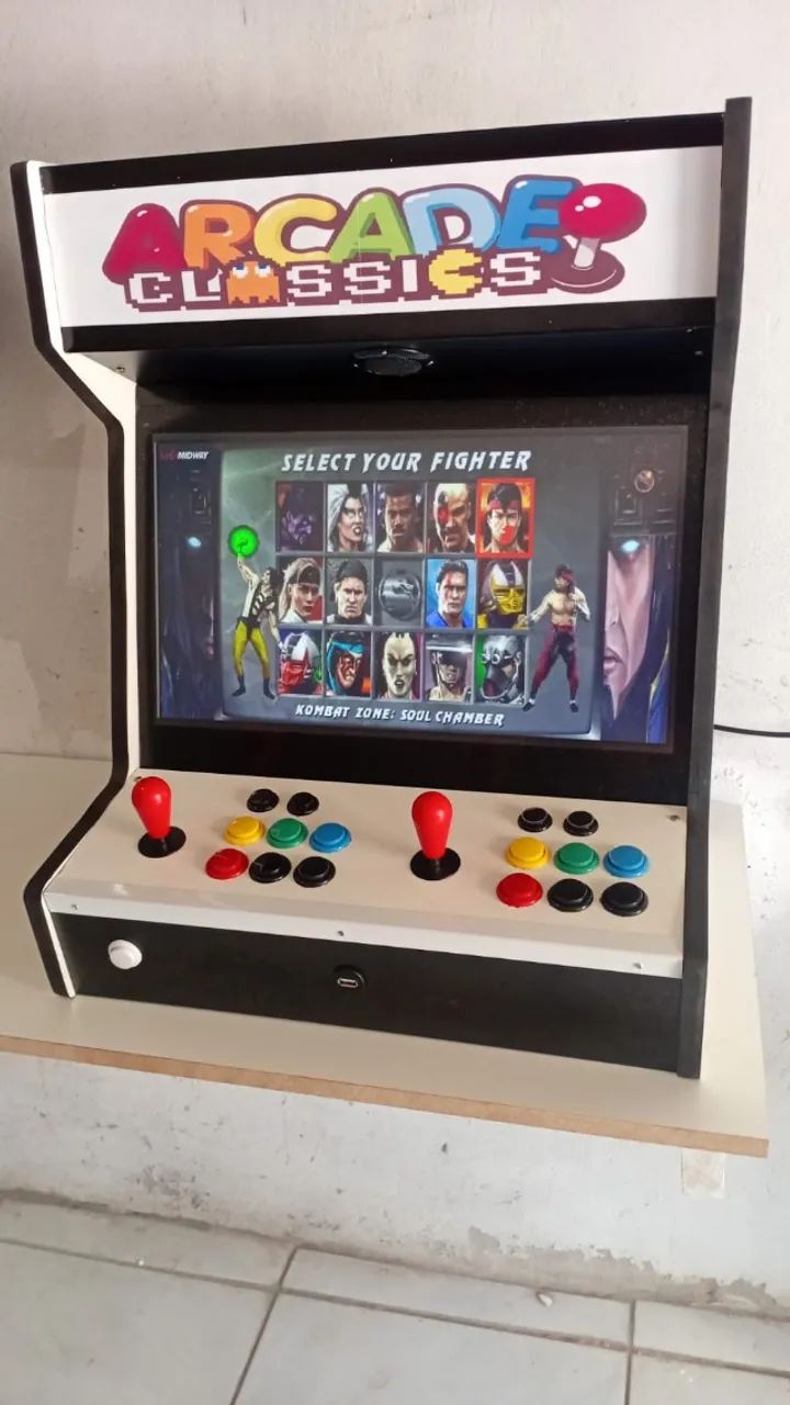 Fliperama Arcade Retro 20mil Games - Foto 4