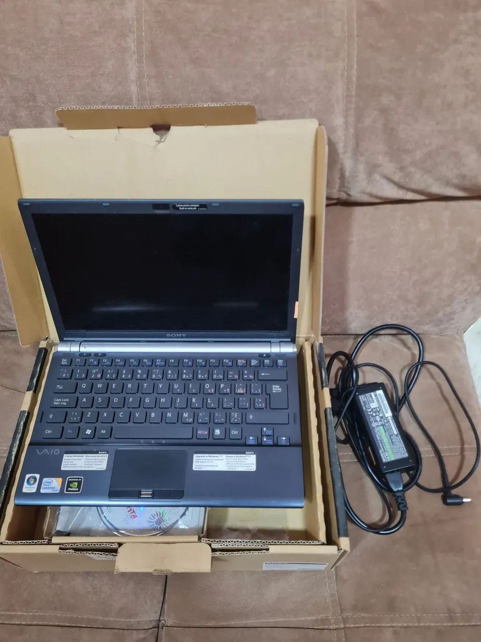 Notebook Sony Vaio Z - Fibra de Carbono 2009 com Caixa - Foto 4