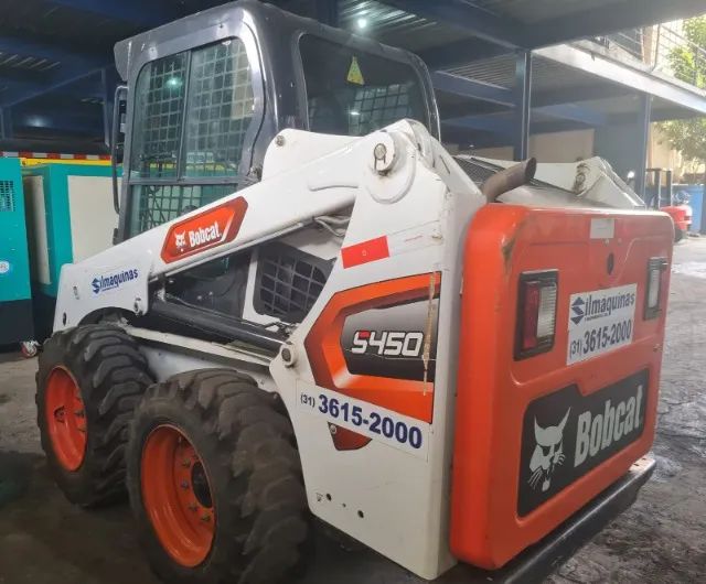 Minicarregadeira Bobcat S450 Ano 2024 Com 822,1hs C Ar Cond - Foto 2