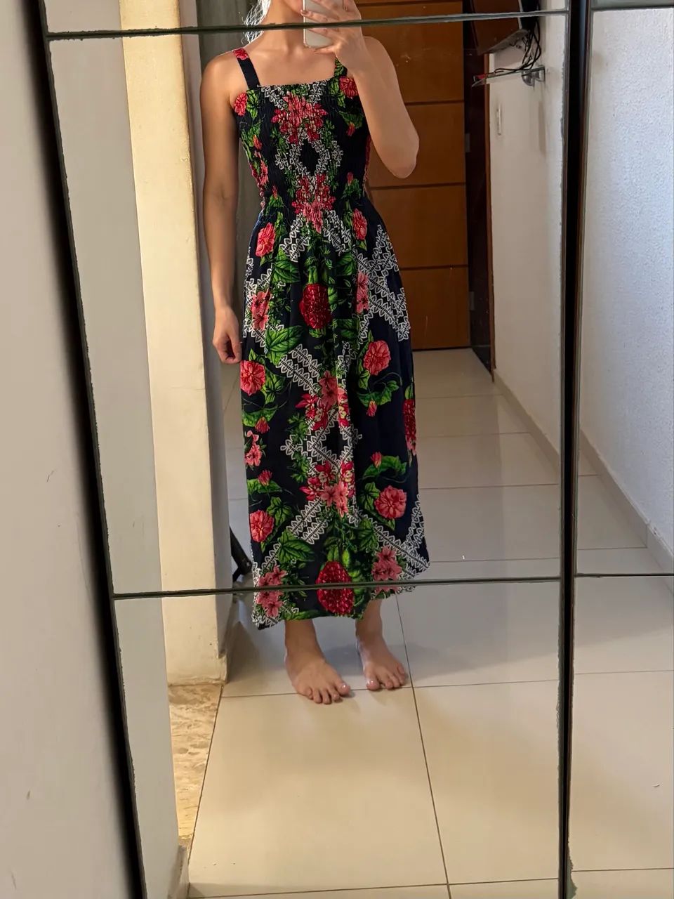 Vestidos longos estampados - Foto 3