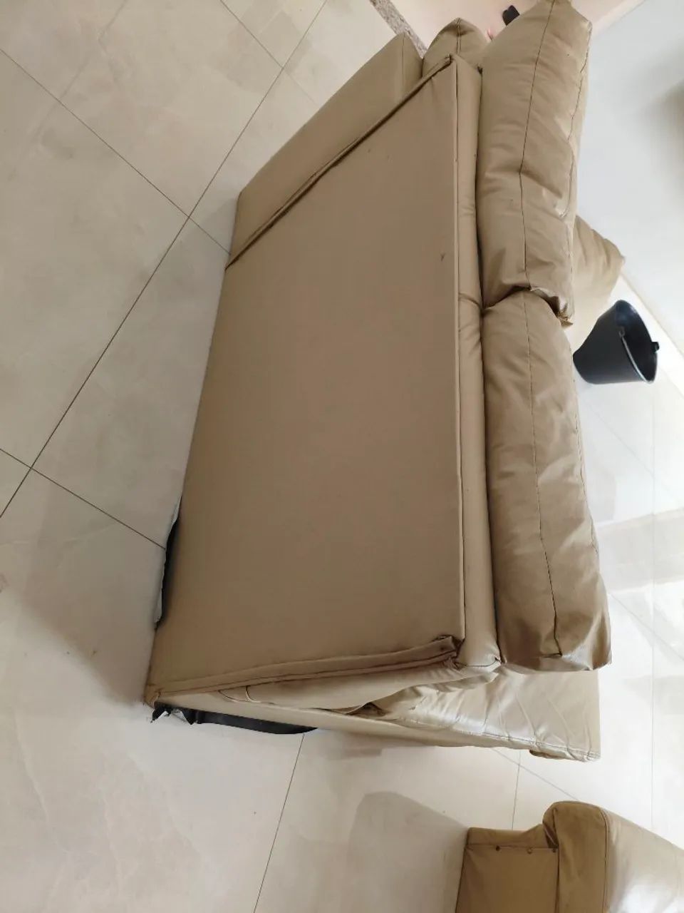 Vendo sofá couro berge - Foto 3