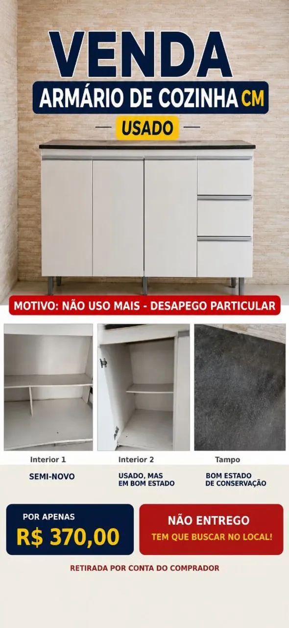 Móveis usados 