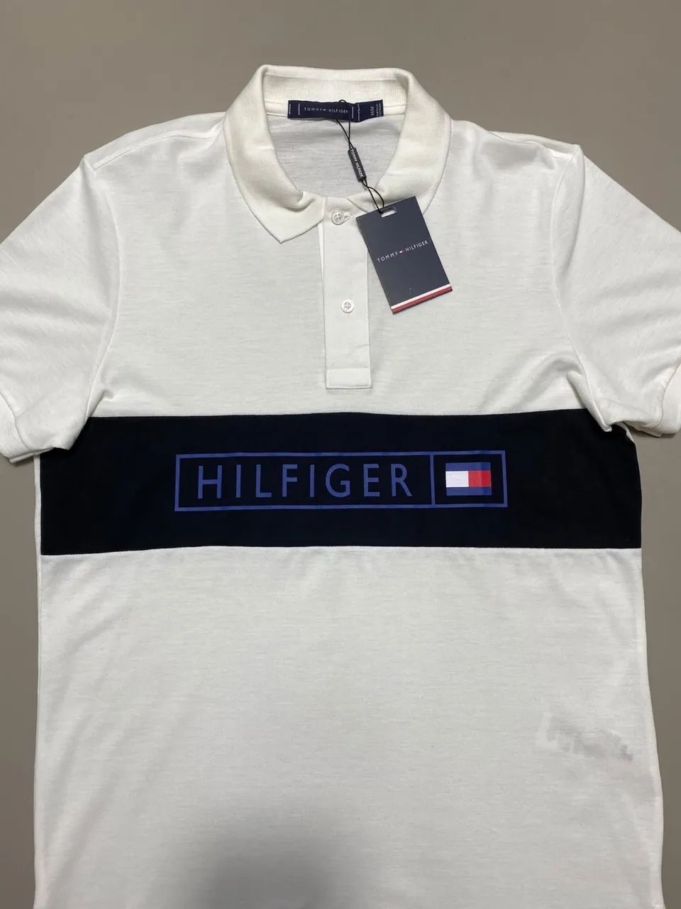 Camiseta Tommy Branco/Preto Limitado  - Foto 3