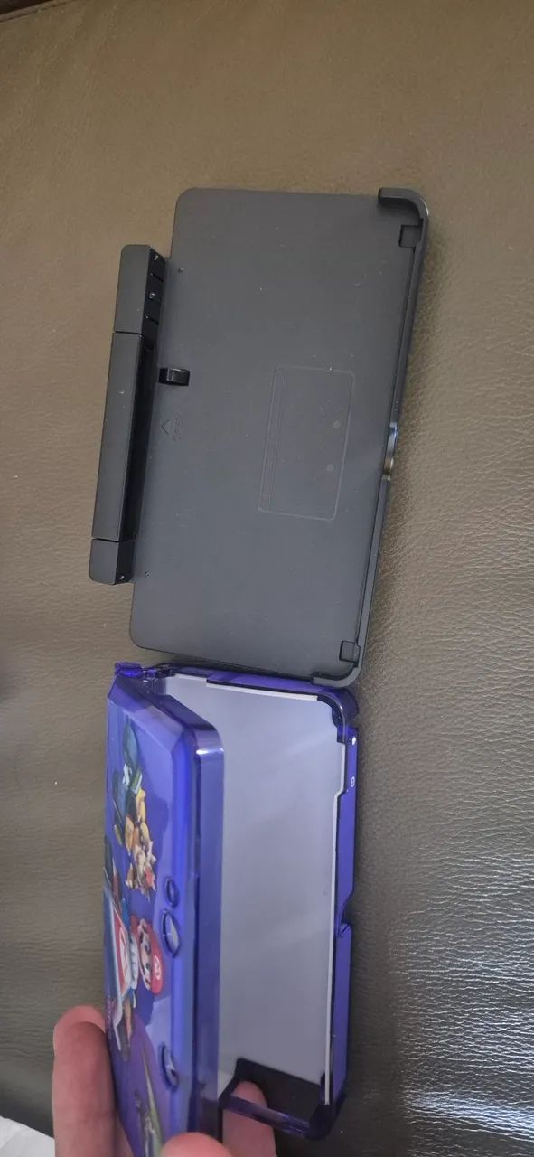 Nintendo 3ds Roxo com Capa e Cama - Foto 4