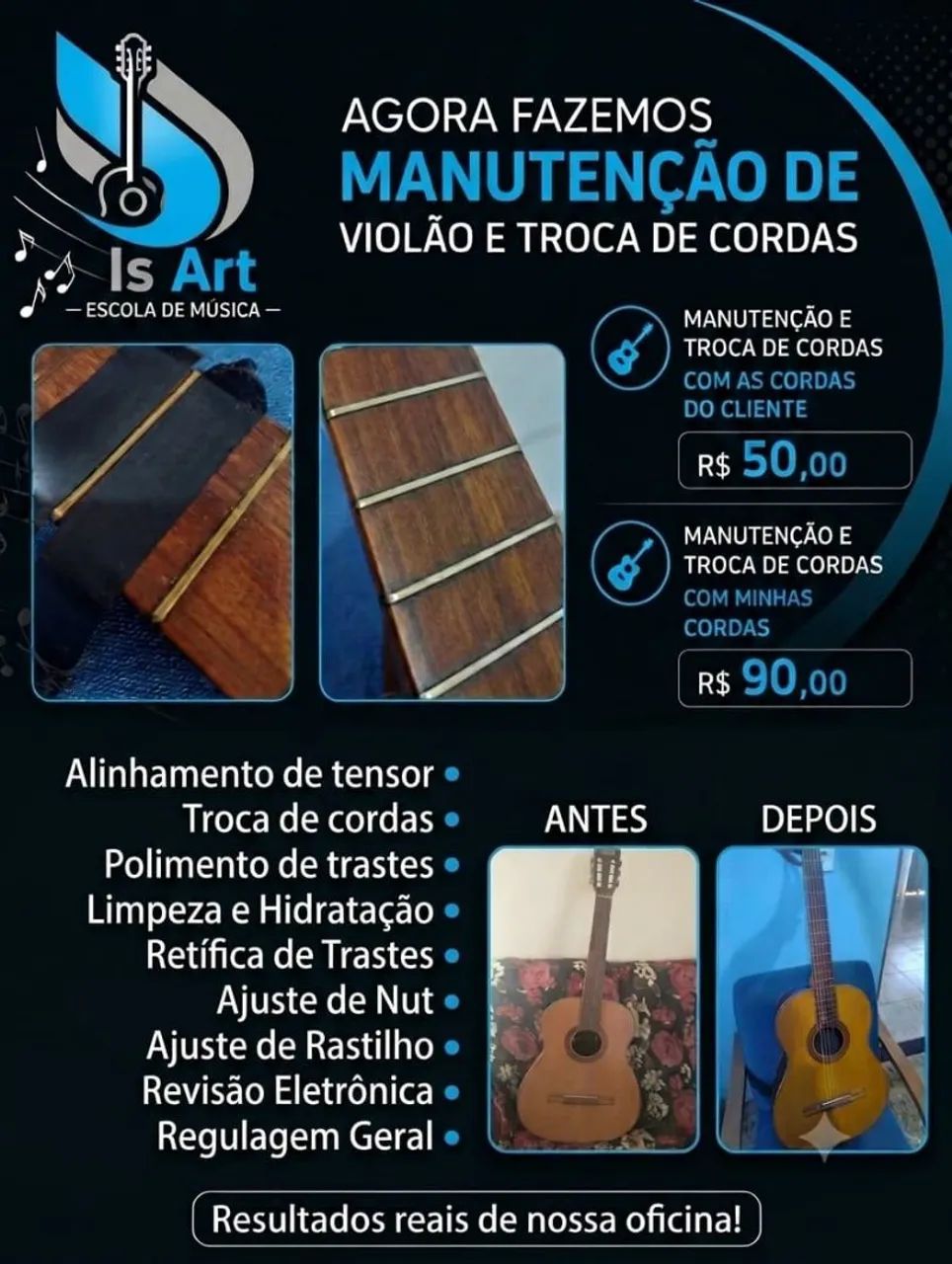 Manutenção de violão 