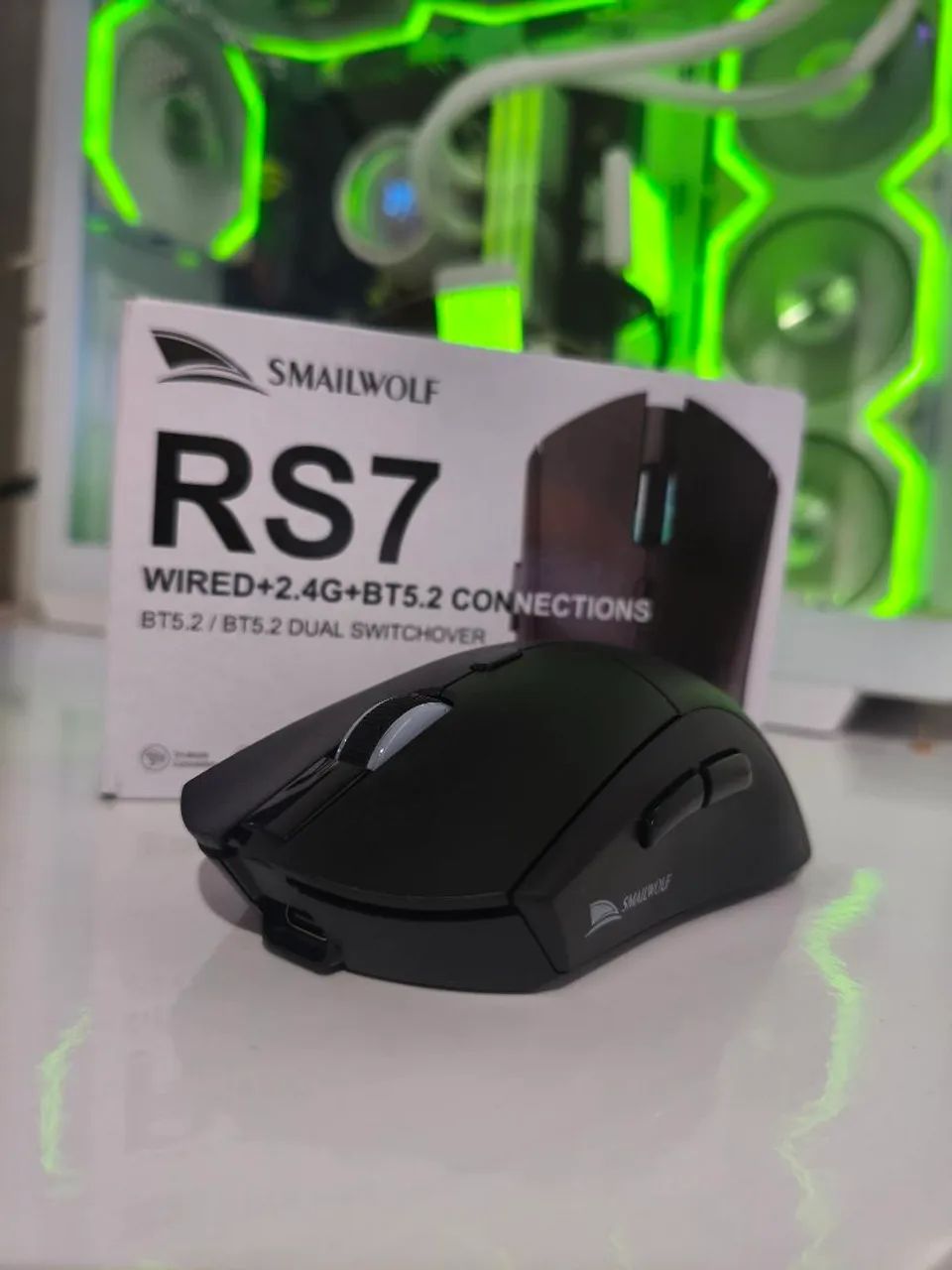 Mouse gamer SMAILWOLF RS7 Sensor PW3311!