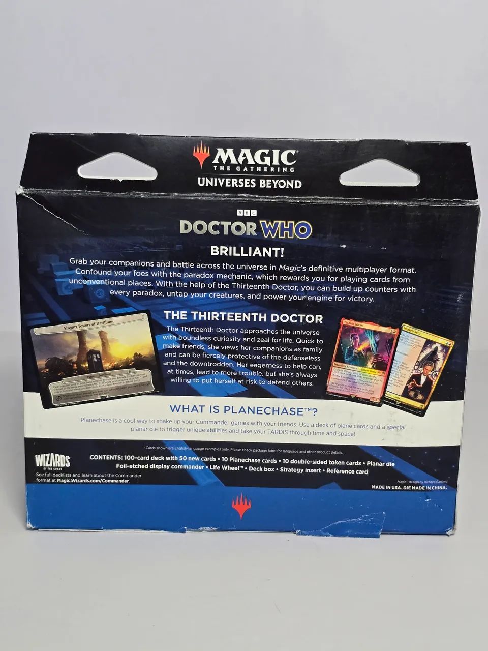 Magic The Gathering Commander Deck Dr.Who Paradox Power lacrado - Foto 3