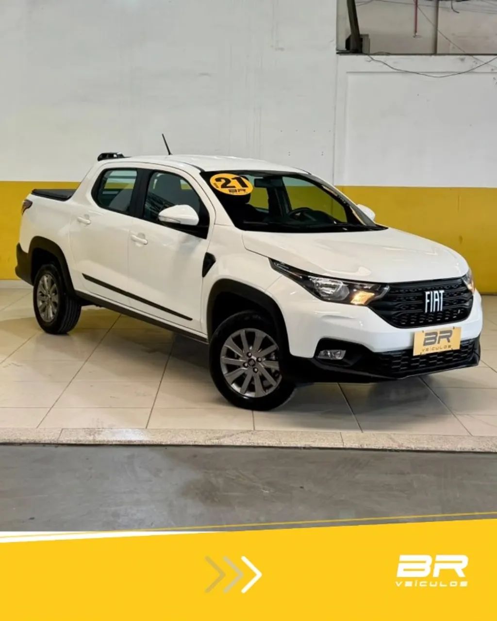 Fiat Strada Freedom 1.3 Flex 8V CD 2021 - Foto 3