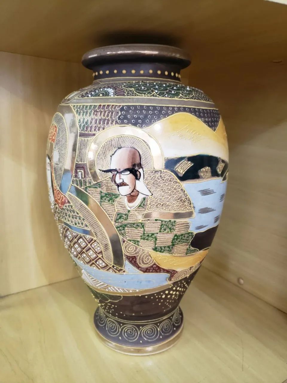 Vaso de Cerâmica tipo Satsuma  - Foto 3