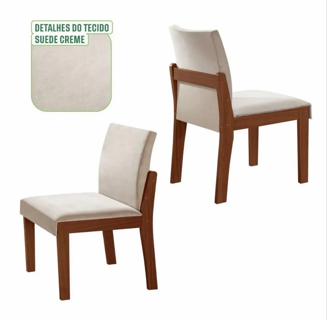 Conjunto de 6 cadeiras  - Foto 5