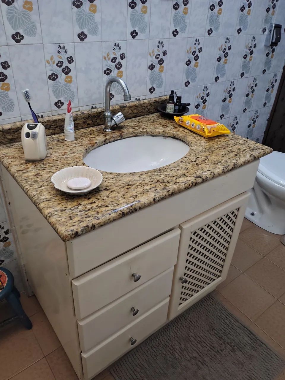 Combo móvel e louças para banheiro, usado - Foto 4