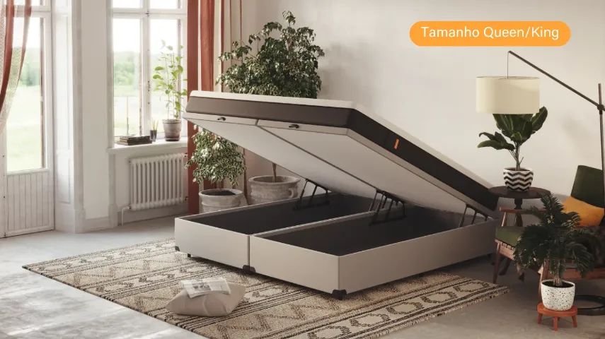 Cama Baú Emma KING SIZE