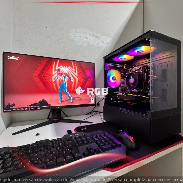 Pc Gamer - Ryzen 5 4500 + GTX 1660 SUPER 6GB + RAM 16GB + SSD