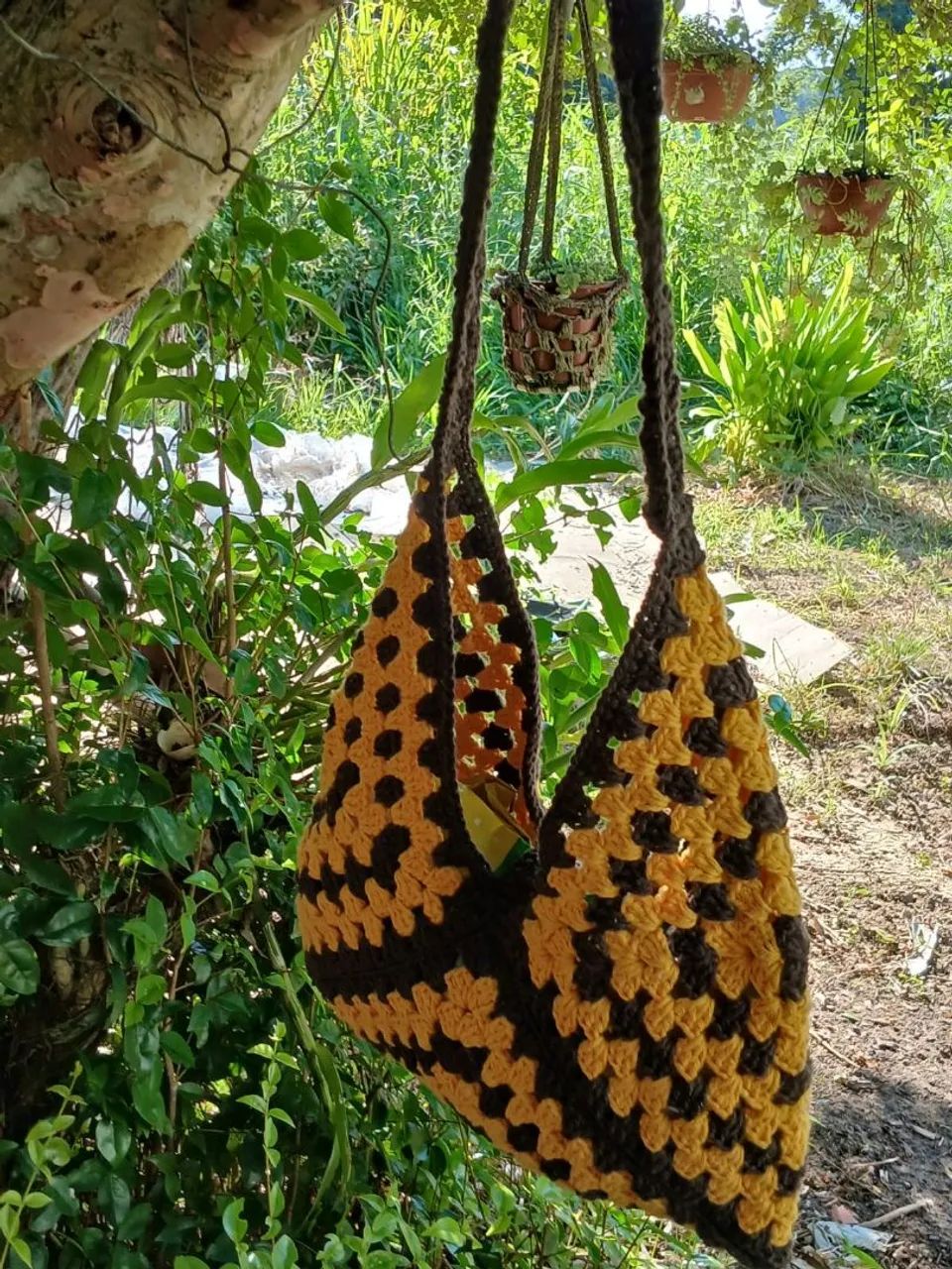 BOLSA em CROCHÊ  - Foto 3