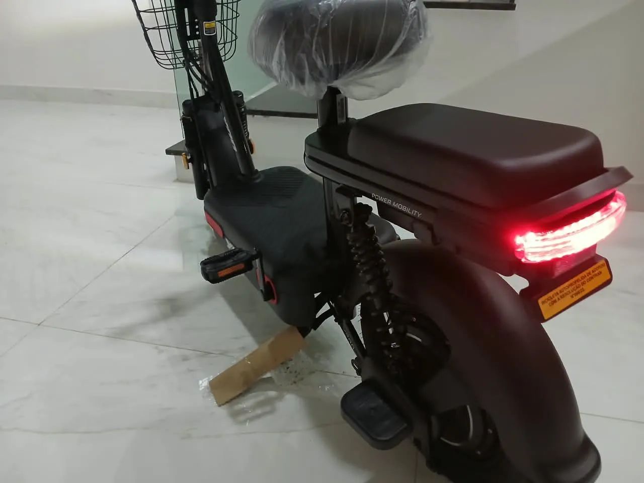  Moto eletrica scooter nova zero km  na caixa - Foto 5