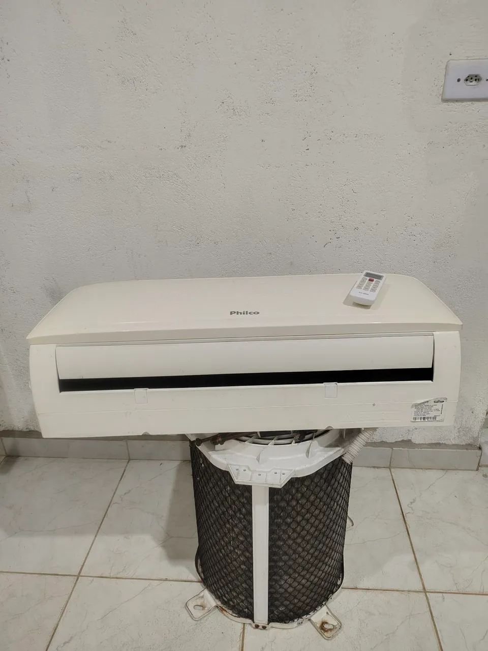 Ar condicionado Philco 9.000 BTUS gás recolhido manutenção feita  - Foto 3