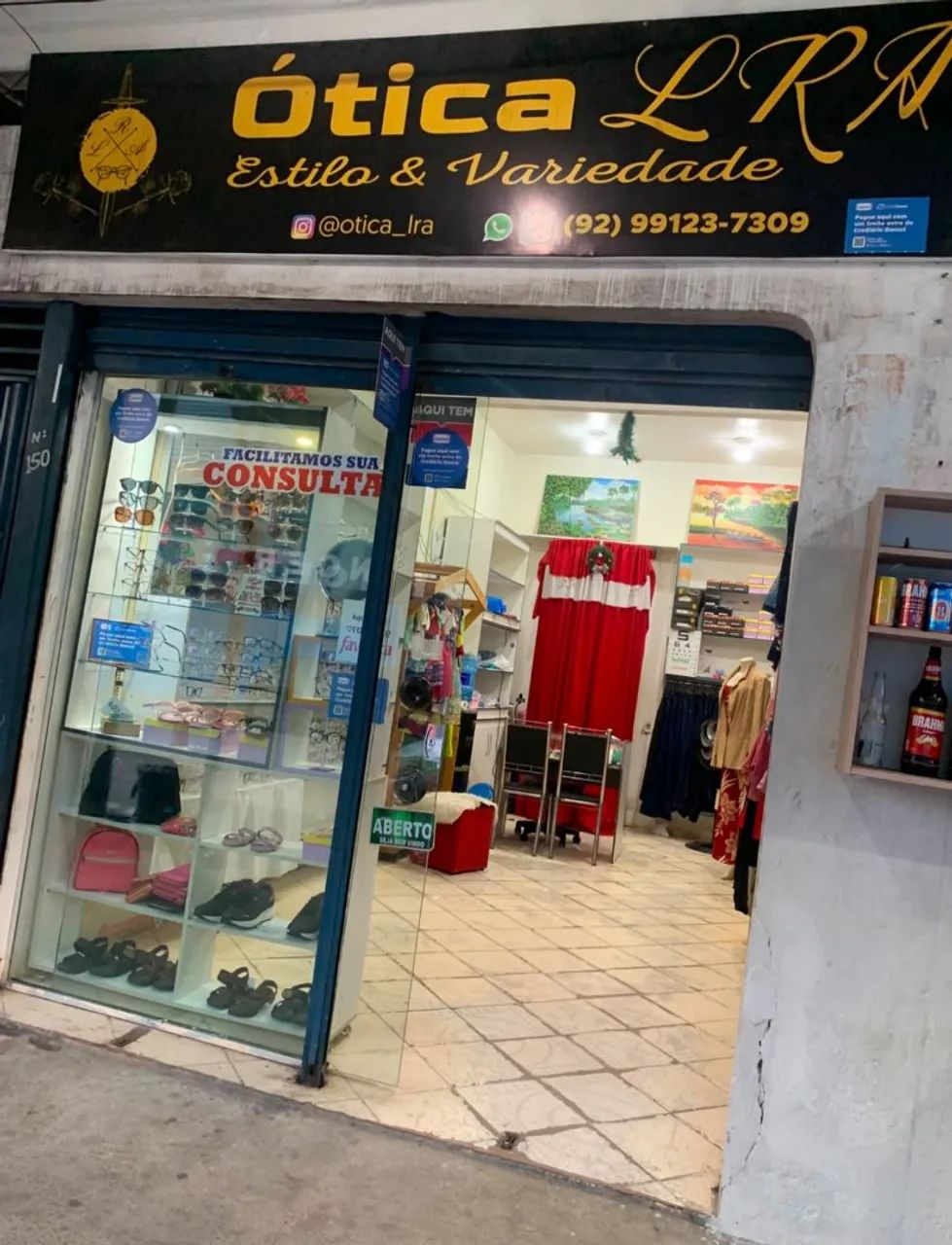 Vendo ótica/loja física 