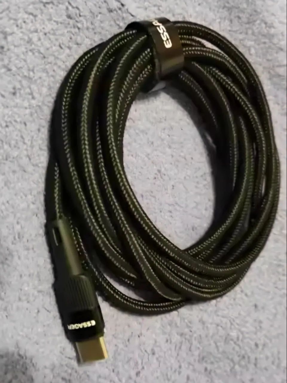 Cabo USB-C Essager 60W 2 Metros Carregamento Rápido - Foto 3