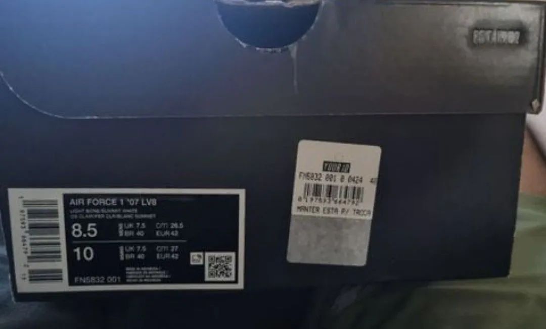 Nike Air Force 1' 07- Tamanho 40 - Foto 4