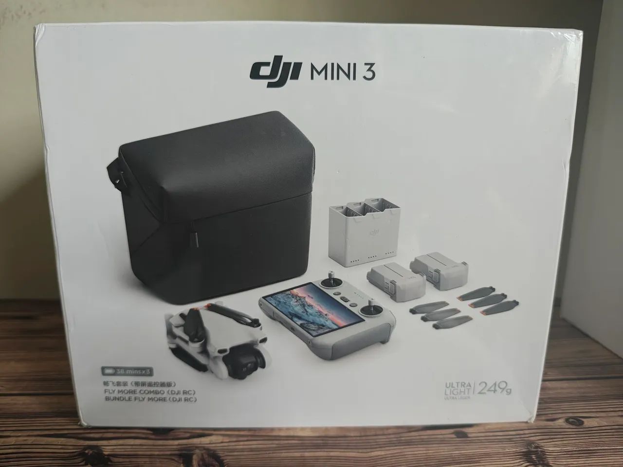 Drone DJI MINI 3 completo com controle de tela (LACRADO) SUPER OFERTA 