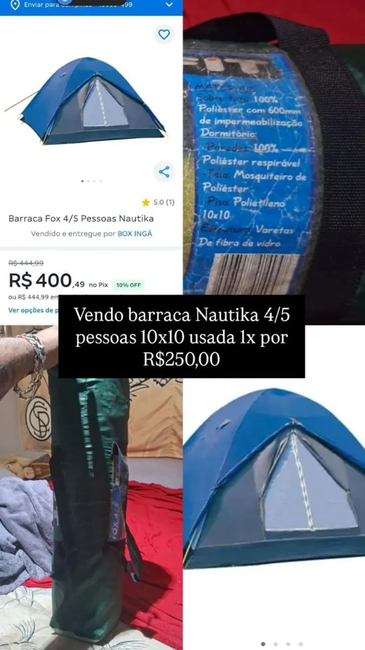Barraca camping 