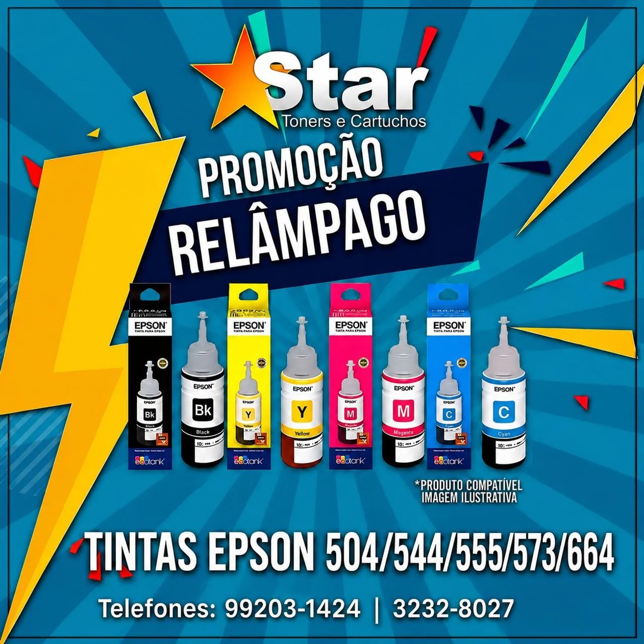 Promoção Refil Tinta P Epson