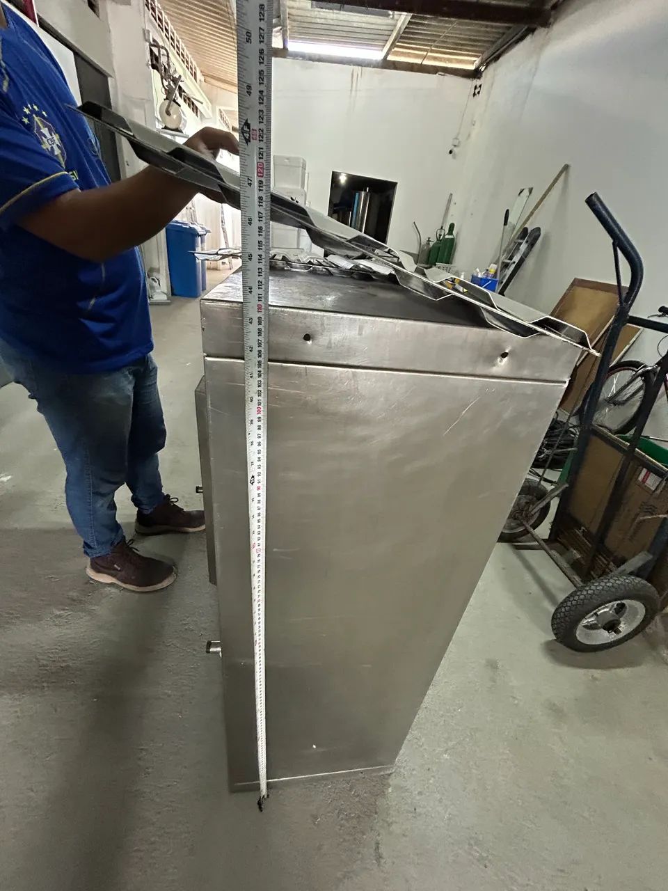 Coifa de inox para cozinha industrial  - Foto 4