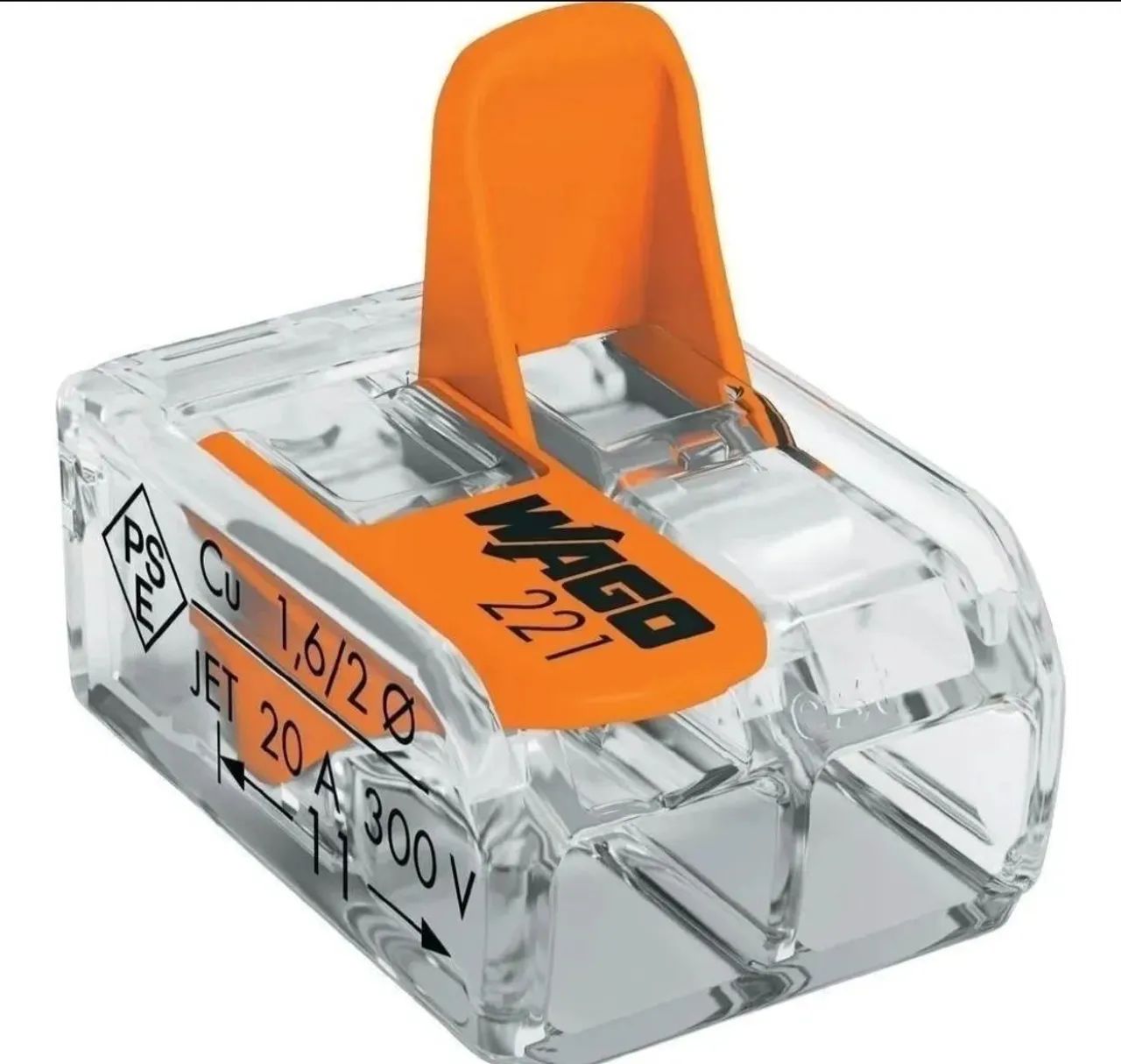 Conector wago 41 A chuveiro  - Foto 3