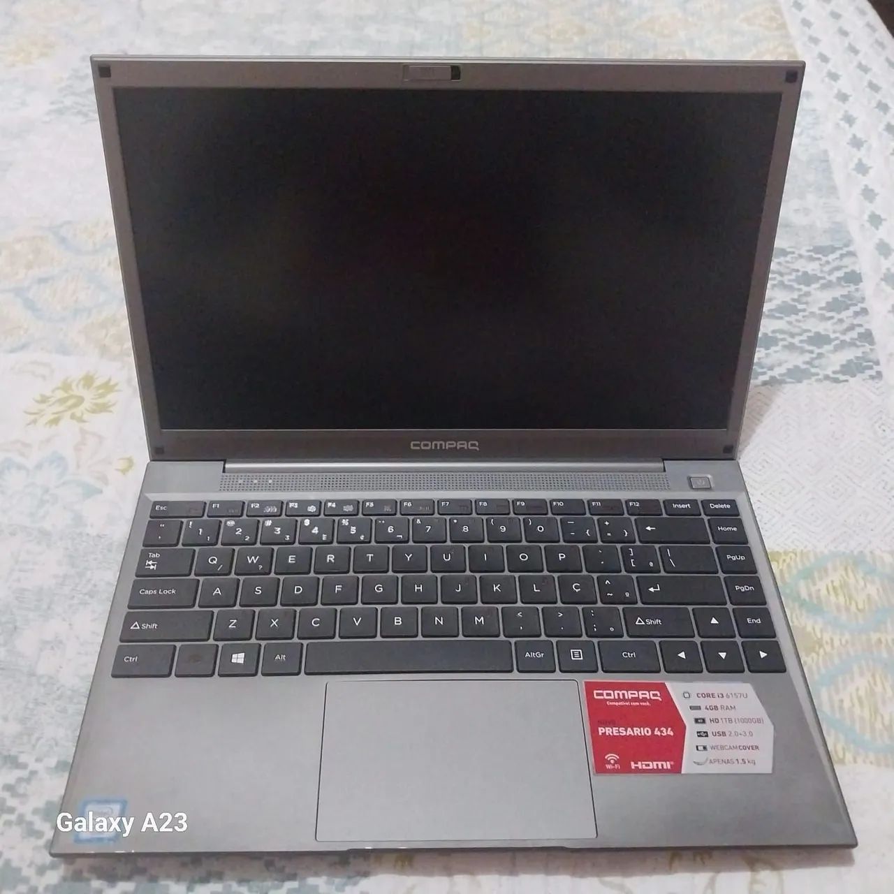 Notebook Compaq Intel core i3