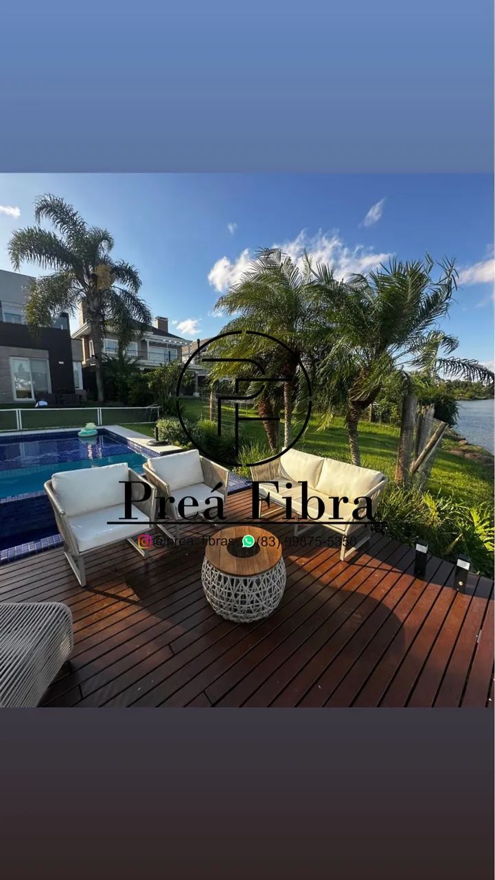 Jogo para área externa  - Foto 2