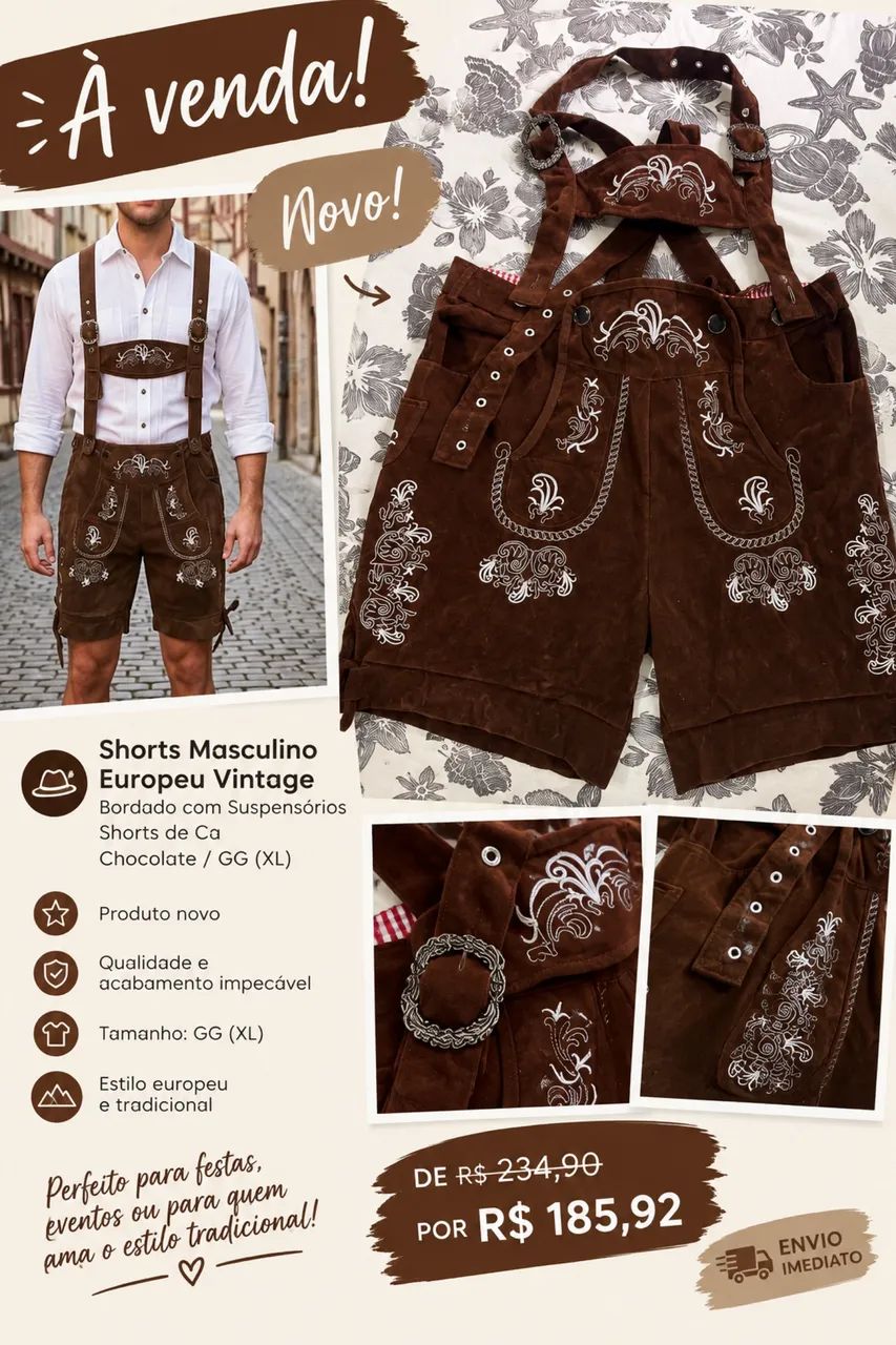 Traje típico alemão 
