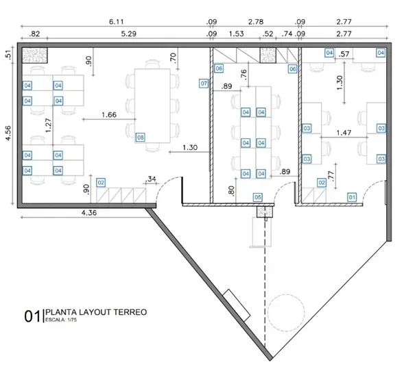 Apartamento para aluguel possui 69 metros quadrados com 2 quartos - Foto 2