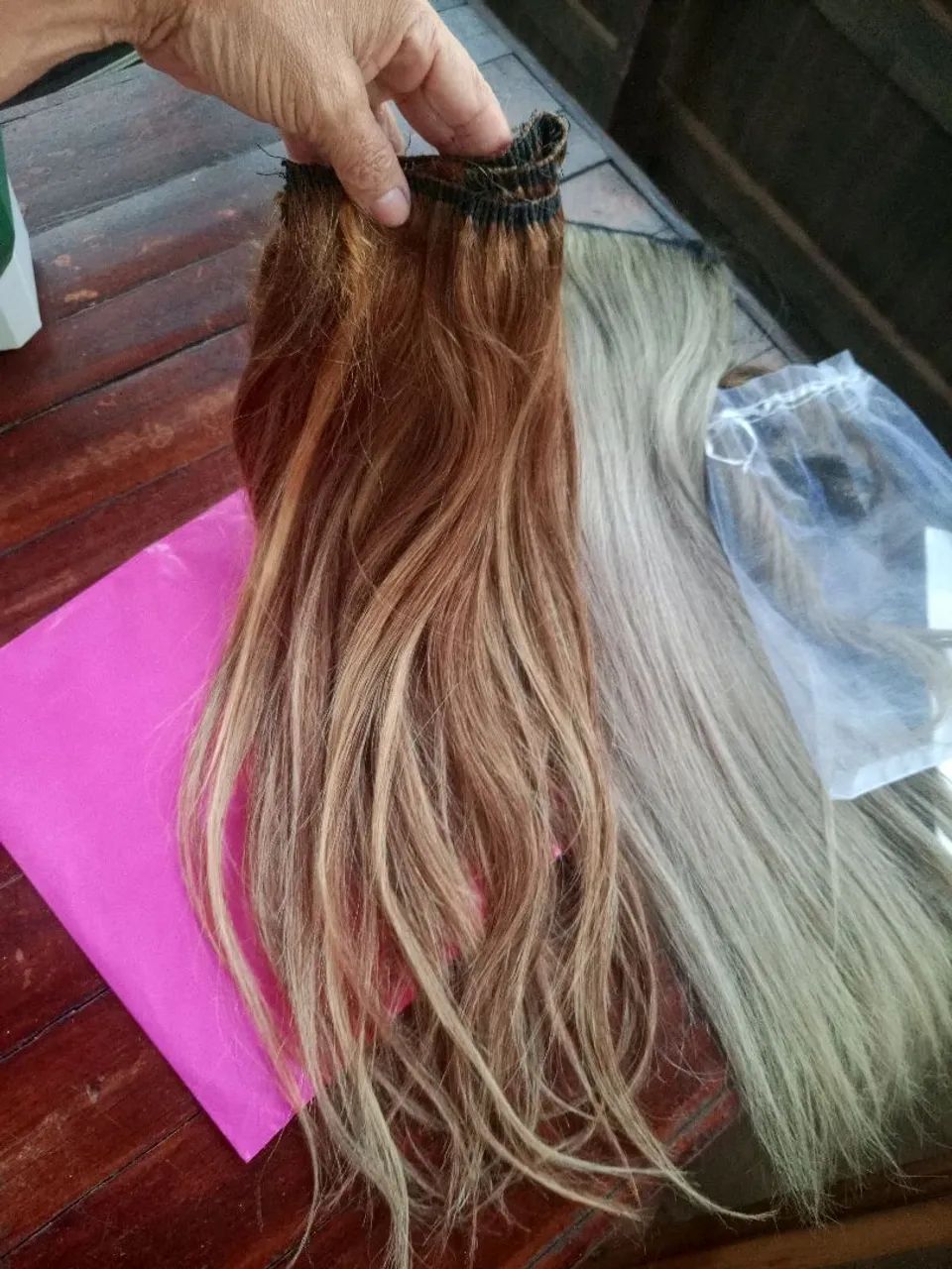 Cabelo humano loiro  - Foto 2