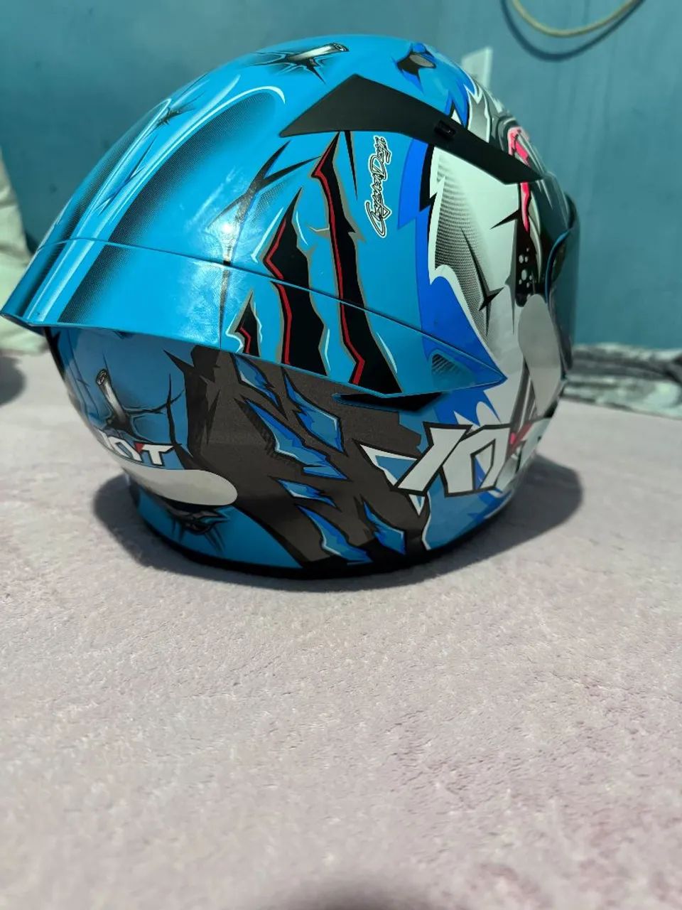 capacete KYT original - Foto 3