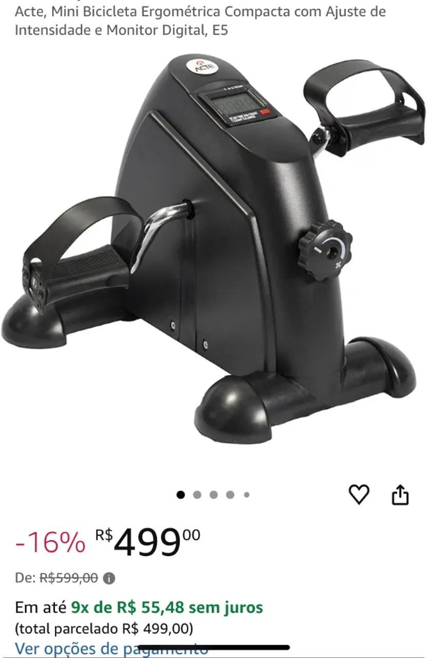 Bicicleta pra Fisioterapia