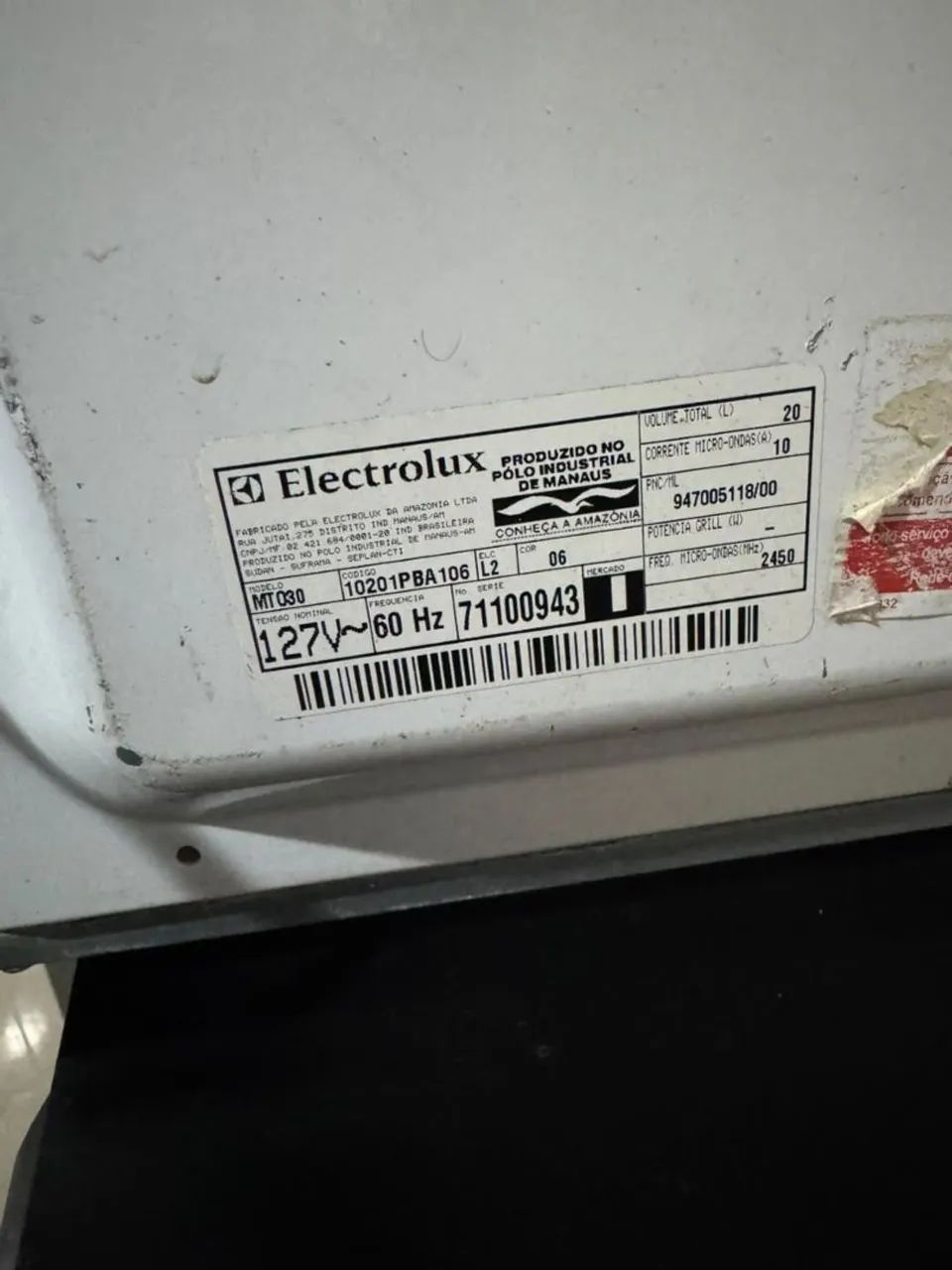 Micro-ondas, usado mas em ótimo estado, funciona perfeitamente - Foto 4