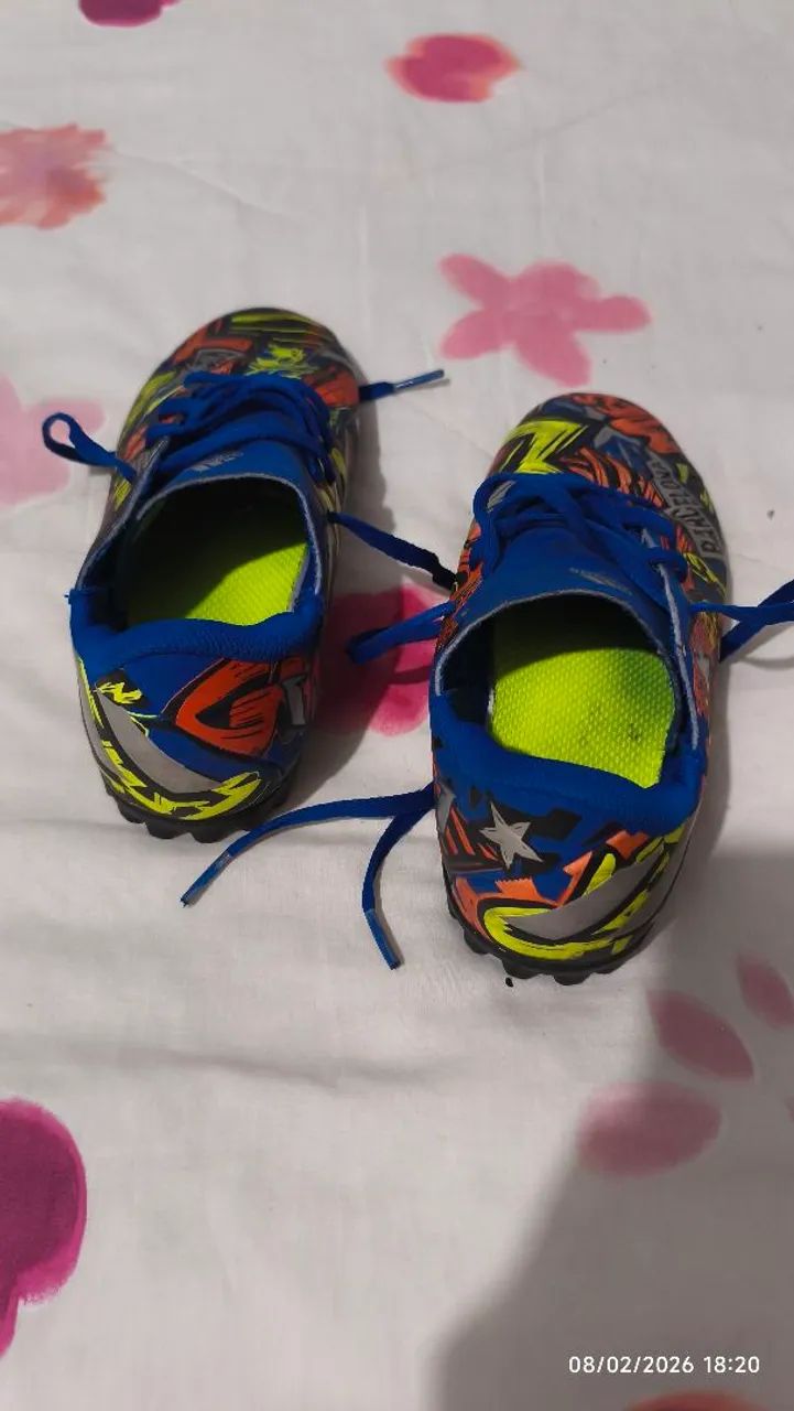 Chuteira Society adidas Messi Barcelona  - Foto 3