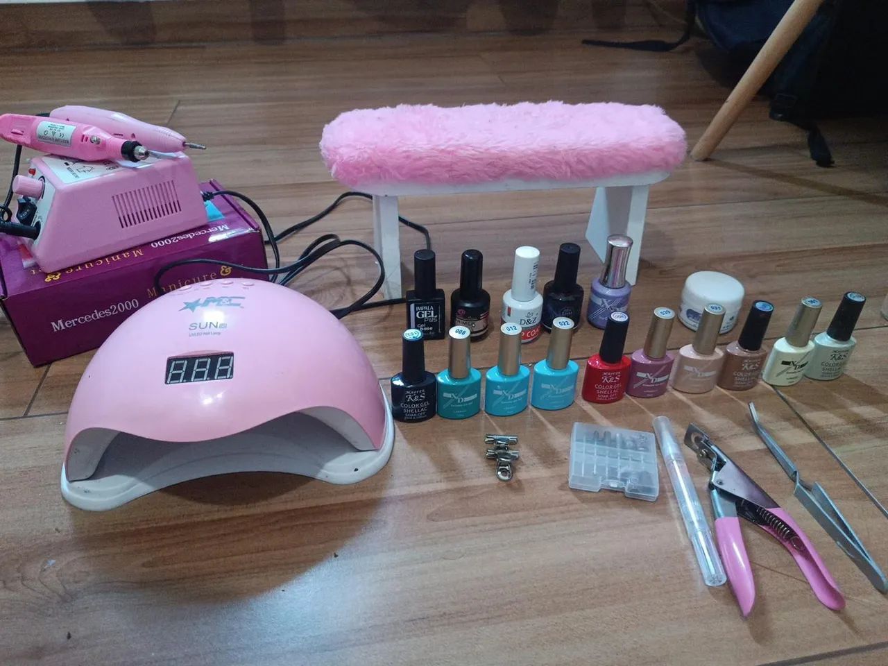 kit unha de gel